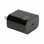 Wholesale USB-C / Type C Phone Tablet 2in1 20W PD Fast Power Delivery Charger with 3FT USB-C to USB-C Cable (Wall - Black)